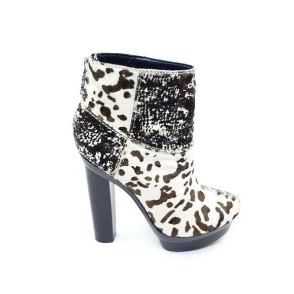Rachel Zoe Pamela Calf-Hair Platform Ankle Boots WomensWomens US 7 - Picture 12 of 14